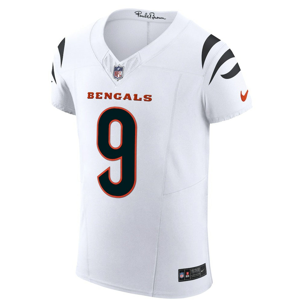 Nike Joe Burrow Cincinnati Bengals Vapor F.U.S.E. Elite Jersey White