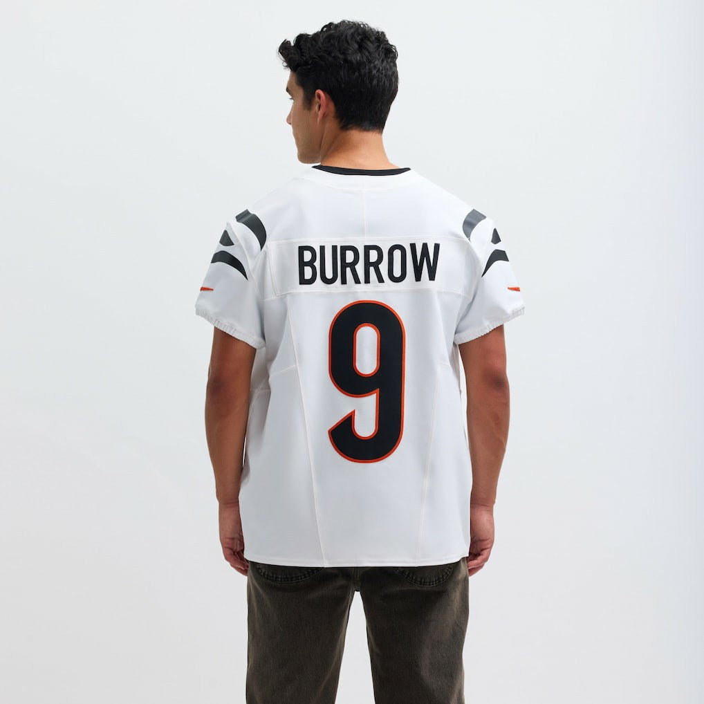 Nike Joe Burrow Cincinnati Bengals Vapor F.U.S.E. Elite Jersey White