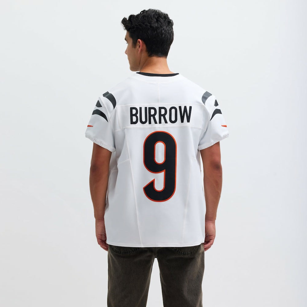 Nike Joe Burrow Cincinnati Bengals Vapor F.U.S.E. Elite Jersey White