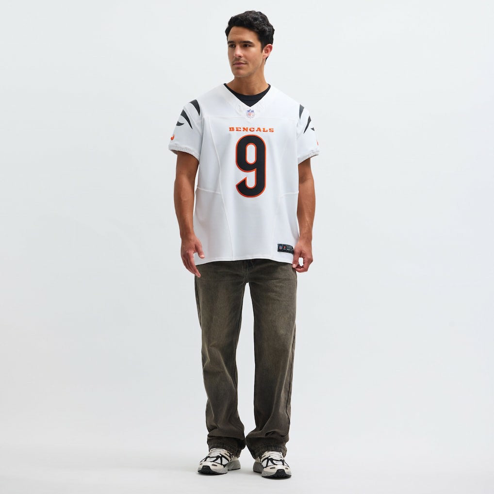 Nike Joe Burrow Cincinnati Bengals Vapor F.U.S.E. Elite Jersey White