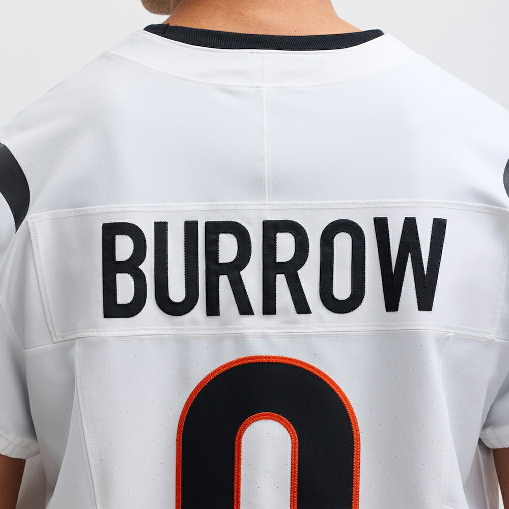Nike Joe Burrow Cincinnati Bengals Vapor F.U.S.E. Elite Jersey White