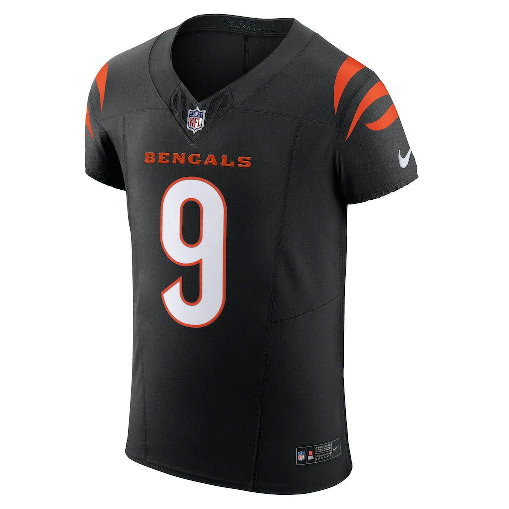 Nike Joe Burrow Cincinnati Bengals Vapor F.U.S.E. Elite Jersey Black