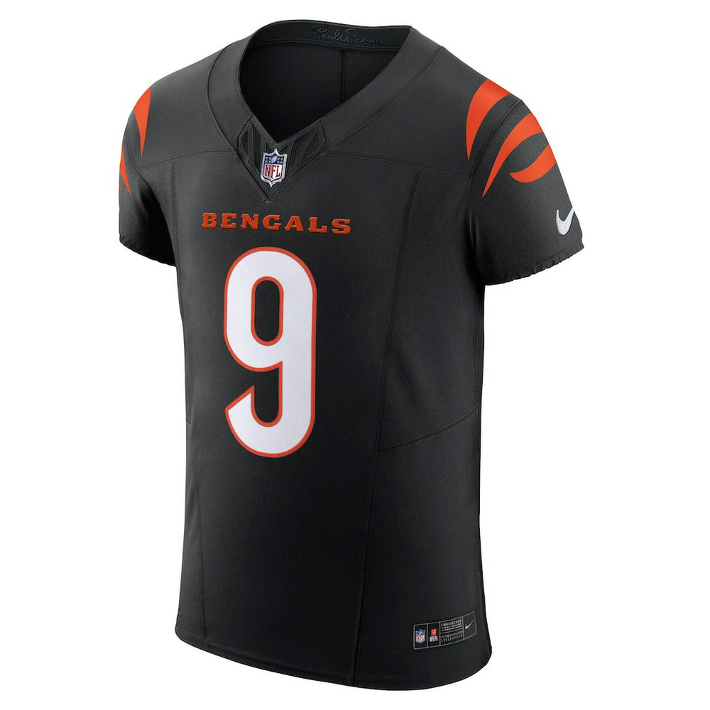 Nike Joe Burrow Cincinnati Bengals Vapor F.U.S.E. Elite Jersey Black