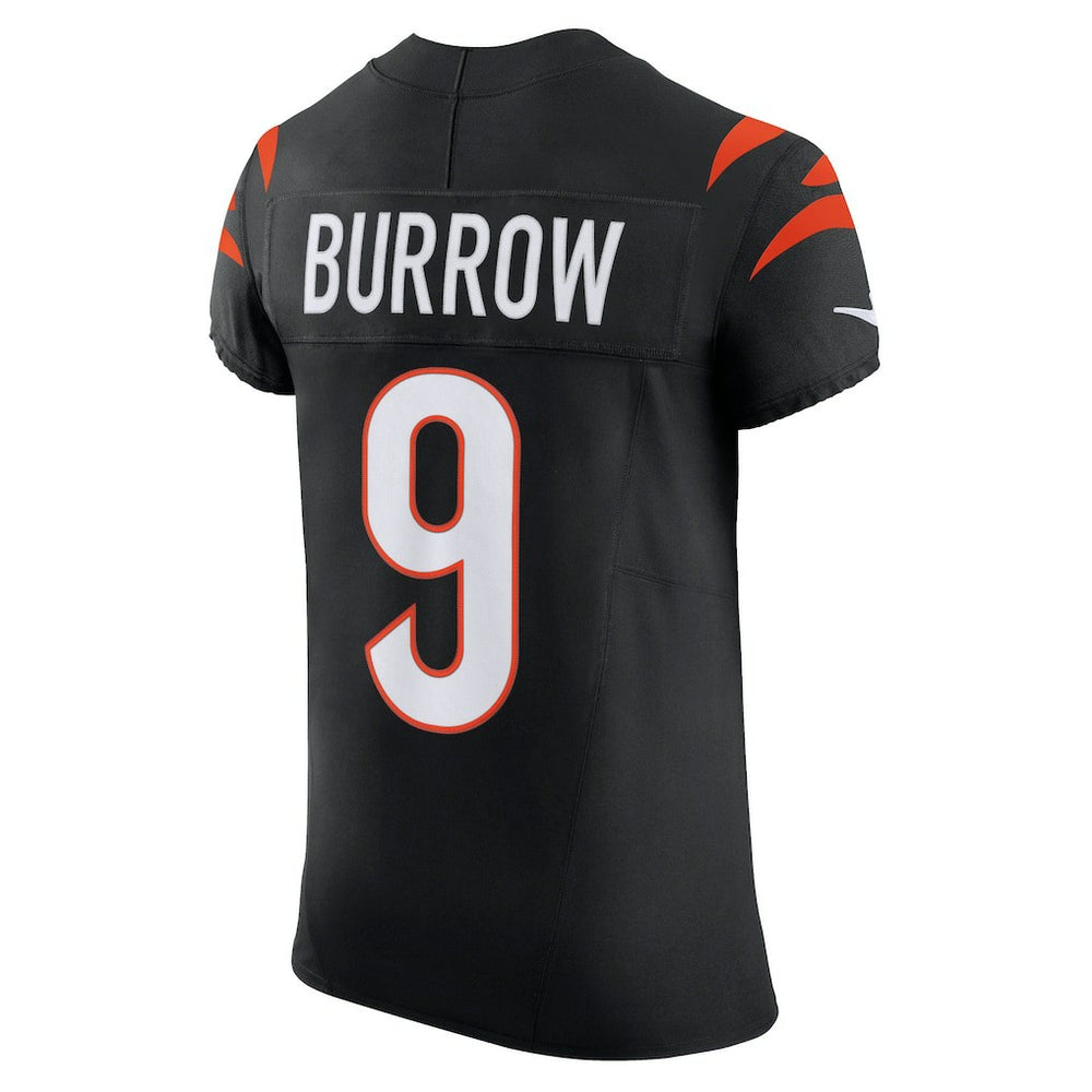 Nike Joe Burrow Cincinnati Bengals Vapor F.U.S.E. Elite Jersey Black