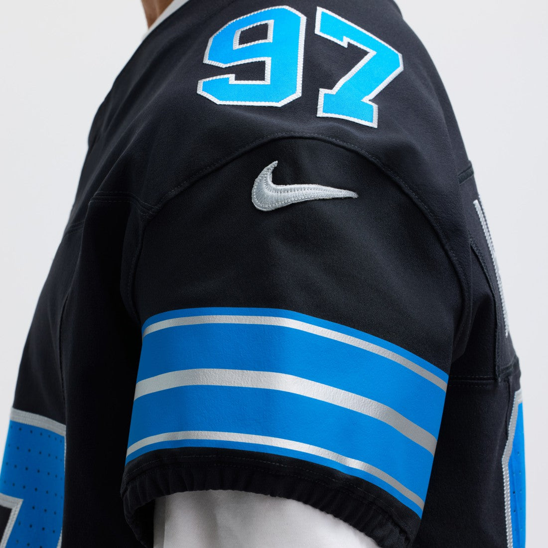 Nike Aidan Hutchinson Detroit Lions Alternate Vapor F.U.S.E. Elite Jersey Black