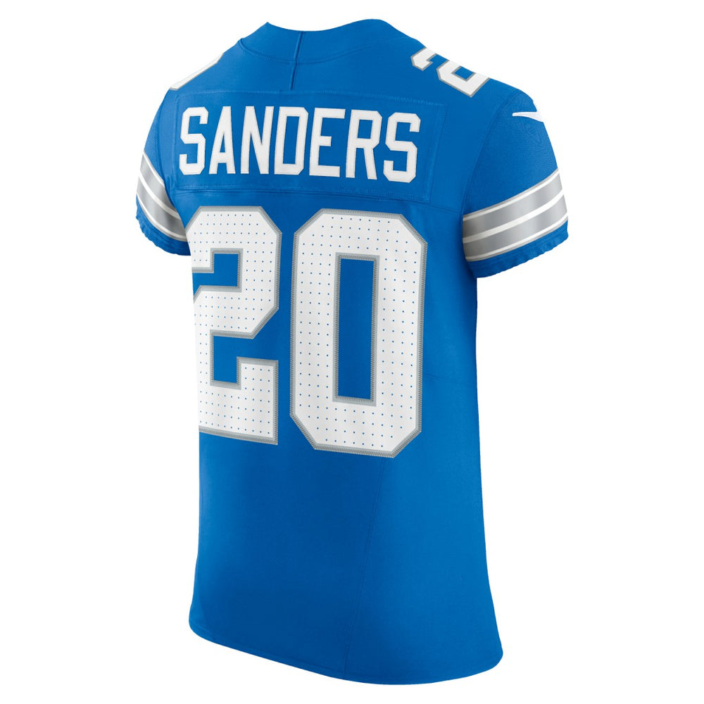 Nike Barry Sanders Detroit Lions Vapor F.U.S.E. Elite Jersey Blue