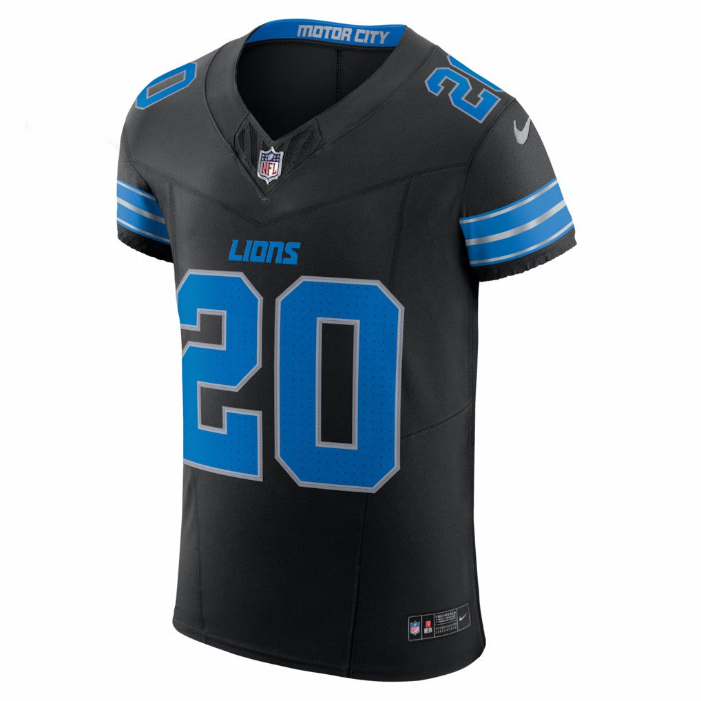 Nike Barry Sanders Detroit Lions Alternate Vapor F.U.S.E. Elite Jersey Black