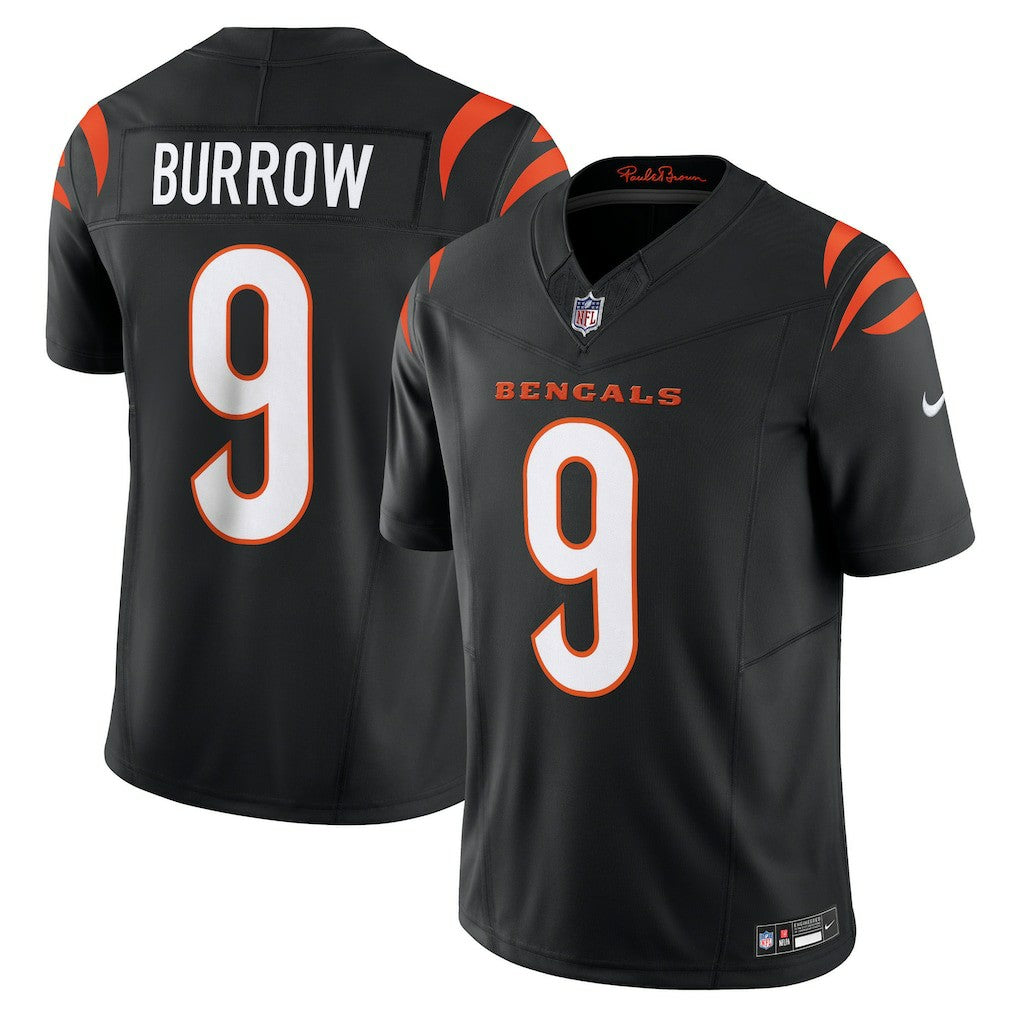 Nike Joe Burrow Cincinnati Bengals Vapor F.U.S.E. Limited Jersey Black