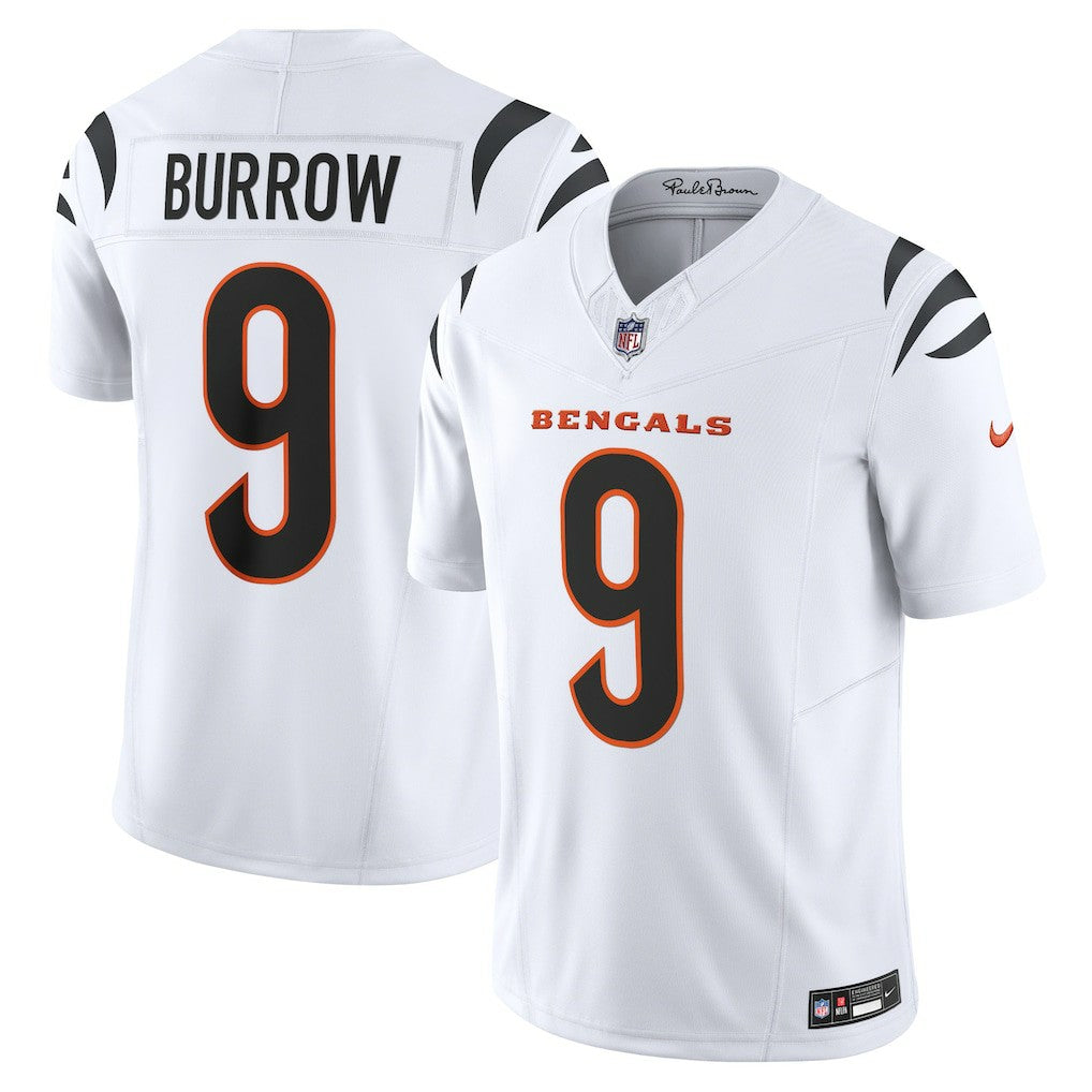 Nike Joe Burrow Cincinnati Bengals Vapor F.U.S.E. Limited Jersey White