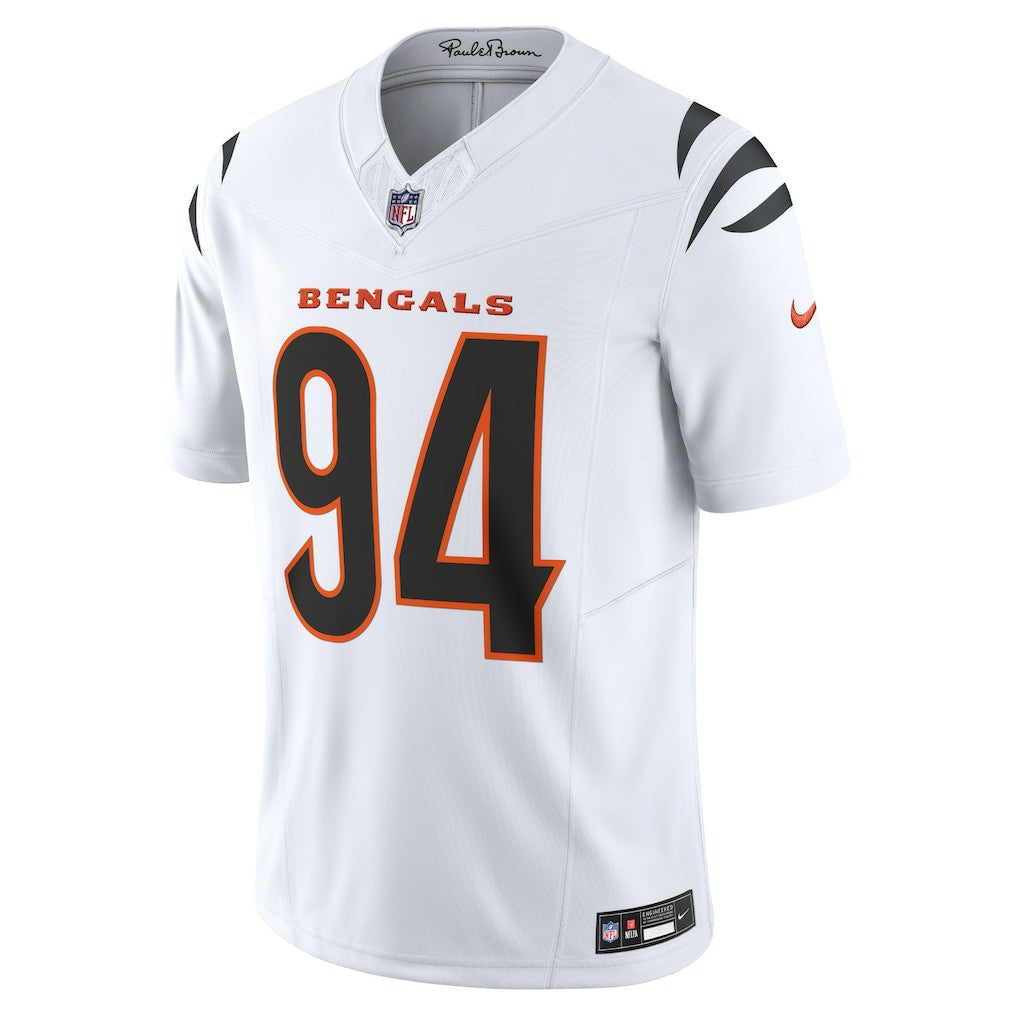 Nike Sam Hubbard Cincinnati Bengals Vapor F.U.S.E. Limited Jersey White