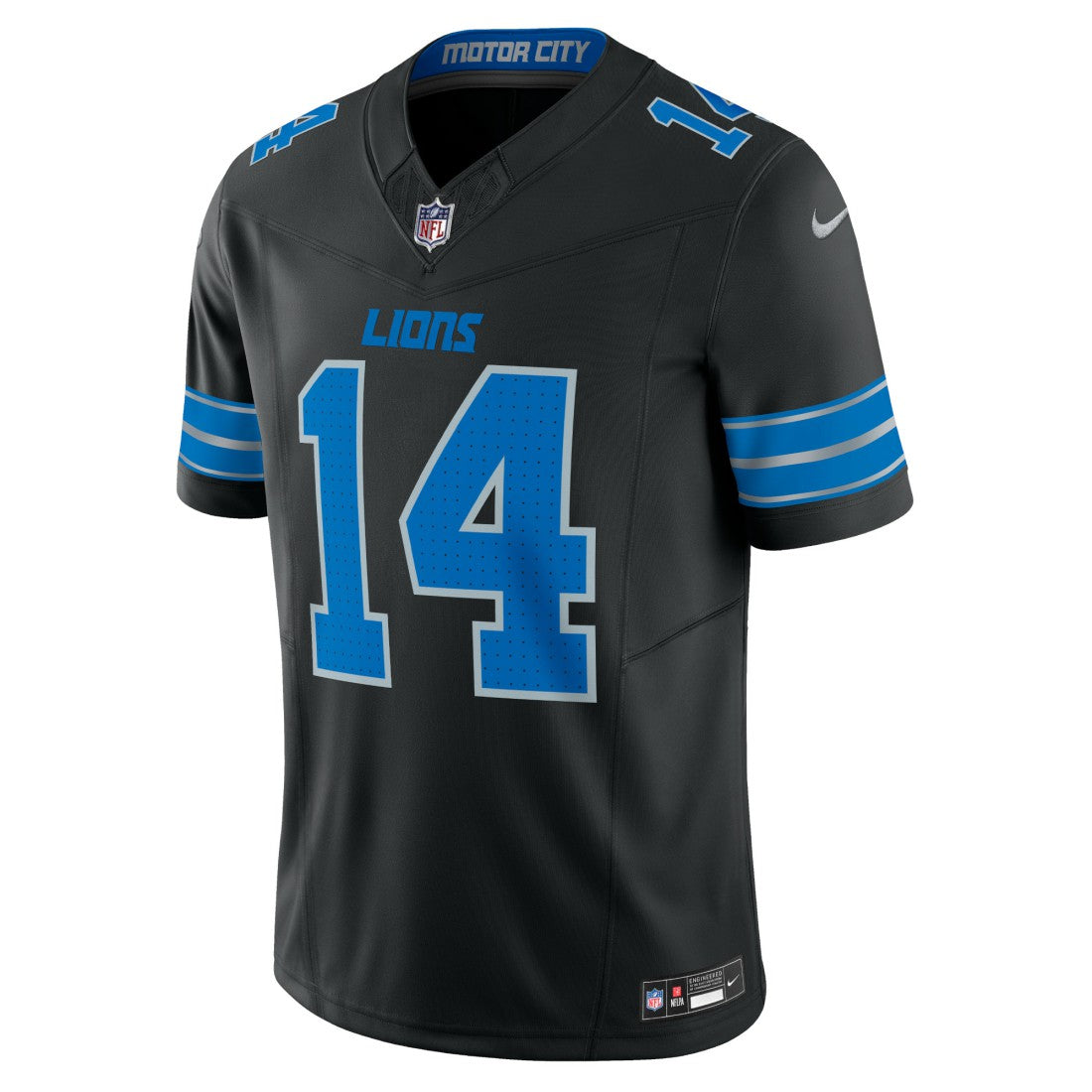 Nike Amon-Ra St. Brown Detroit Lions 2nd Alternate Vapor F.U.S.E. Limited Jersey Black