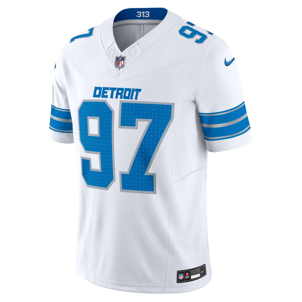 Nike Aidan Hutchinson Detroit Lions Vapor F.U.S.E. Limited Jersey White