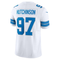Nike Aidan Hutchinson Detroit Lions Vapor F.U.S.E. Limited Jersey White