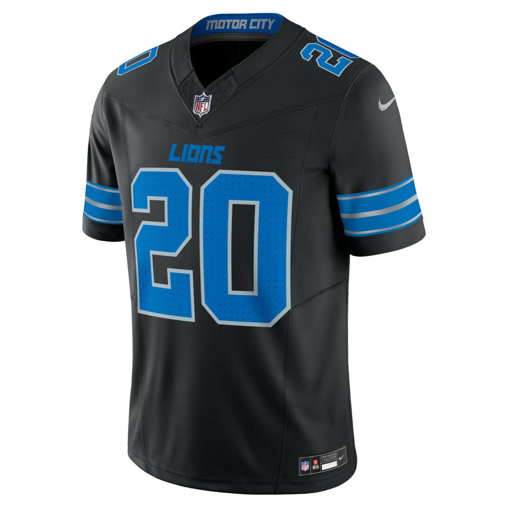 Nike Barry Sanders Detroit Lions 2nd Alternate Vapor F.U.S.E. Limited Jersey Black