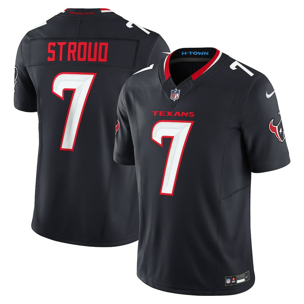 Nike C.J. Stroud Houston Texans Vapor F.U.S.E. Limited Jersey Navy