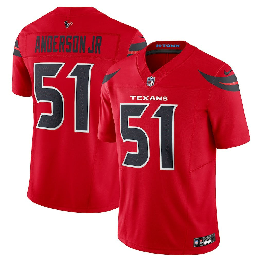 Nike Will Anderson Jr. Houston Texans Alternate Vapor F.U.S.E. Limited Jersey Red
