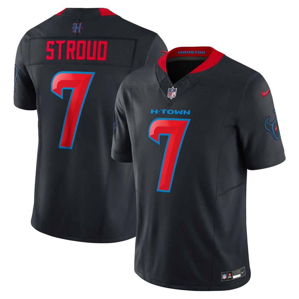 Nike C.J. Stroud Houston Texans 2nd Alternate Vapor F.U.S.E. Limited Jersey Navy