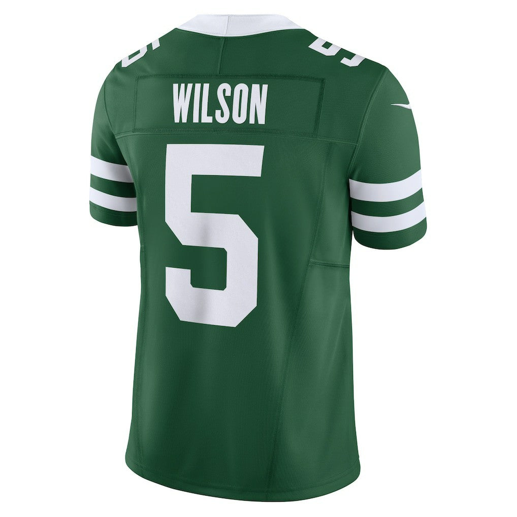 Nike Garrett Wilson New York Jets Vapor F.U.S.E. Limited Jersey Legacy Green