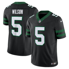 Nike Garrett Wilson New York Jets Alternate Vapor F.U.S.E. Limited Jersey Legacy Black