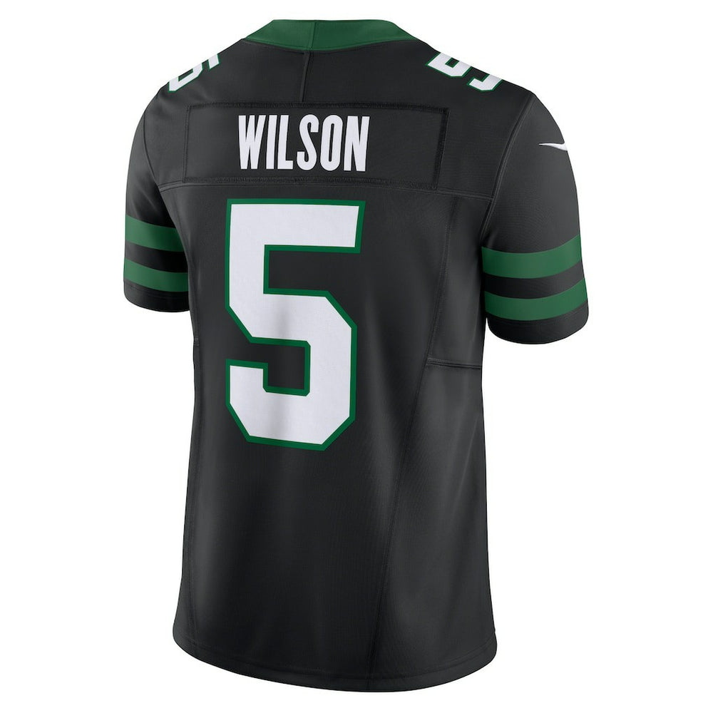 Nike Garrett Wilson New York Jets Alternate Vapor F.U.S.E. Limited Jersey Legacy Black