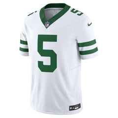 Nike Garrett Wilson New York Jets Vapor F.U.S.E. Limited Jersey Legacy White