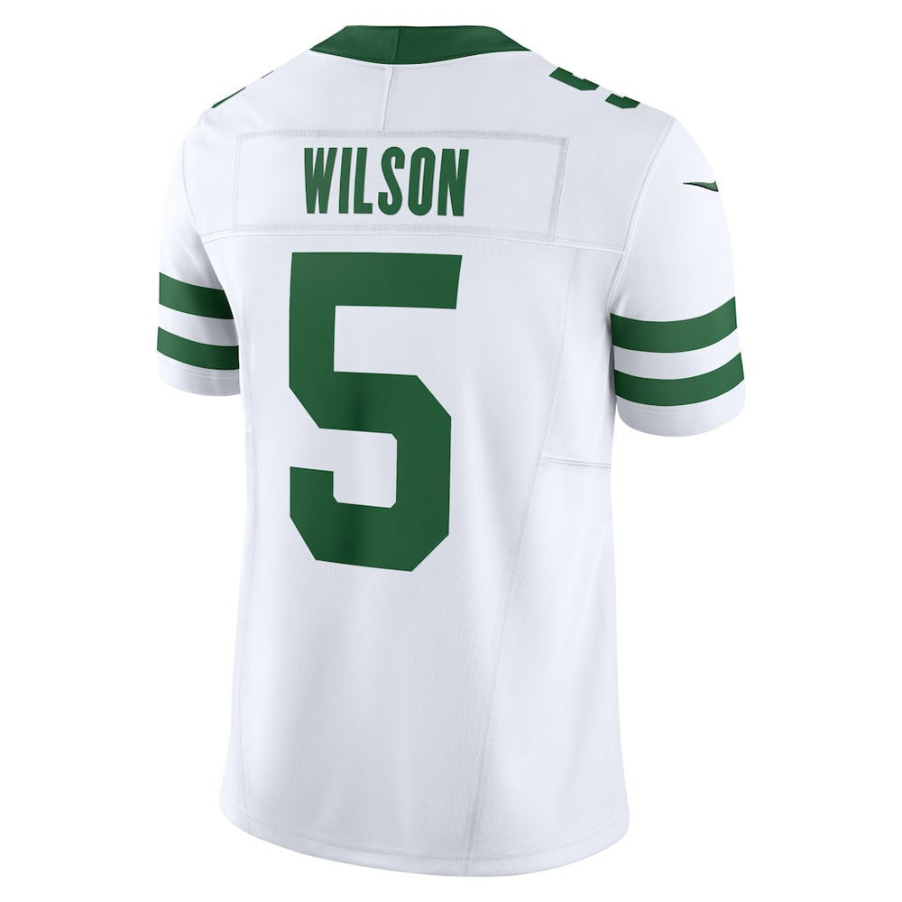 Nike Garrett Wilson New York Jets Vapor F.U.S.E. Limited Jersey Legacy White