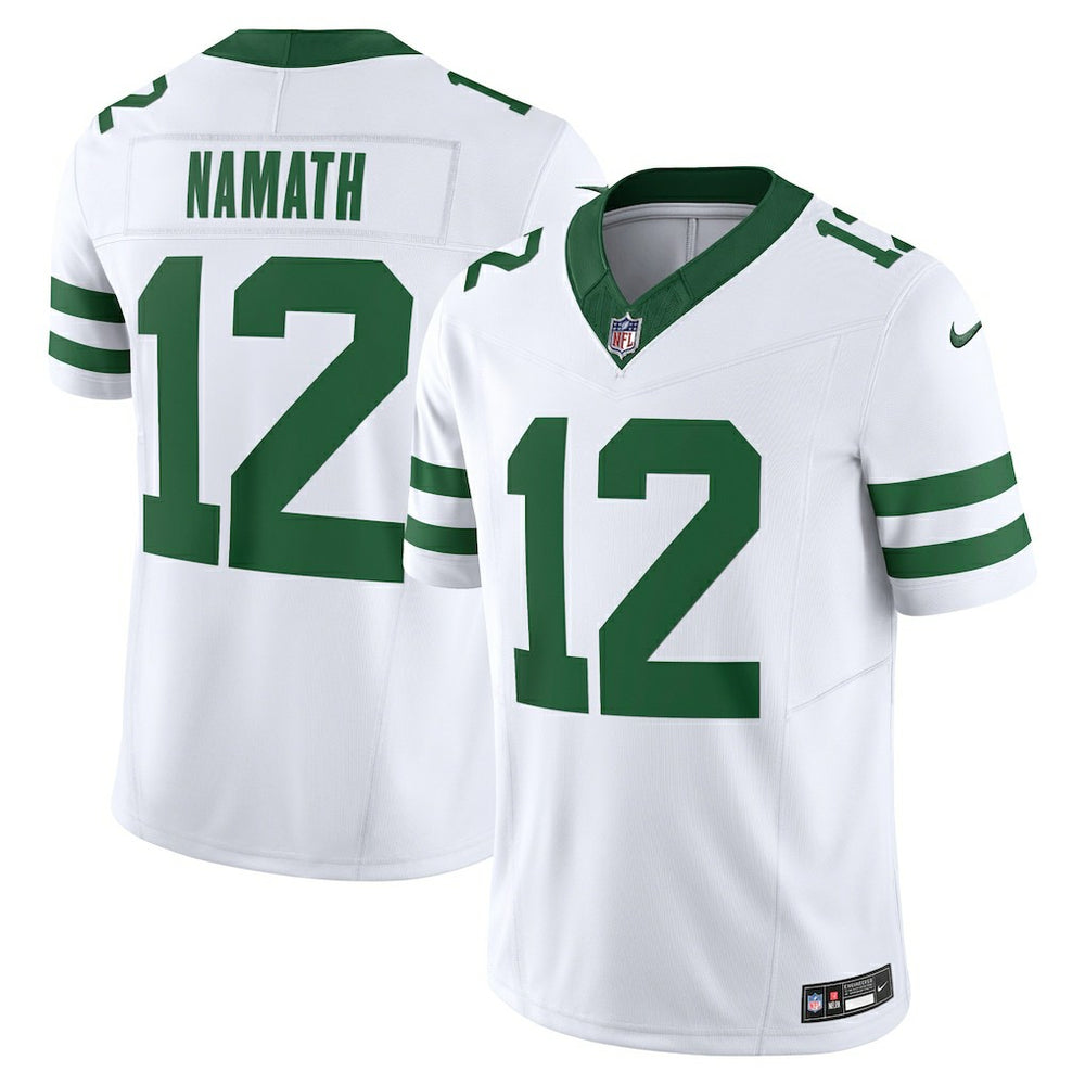 Nike Joe Namath New York Jets Vapor F.U.S.E. Limited Jersey Legacy White
