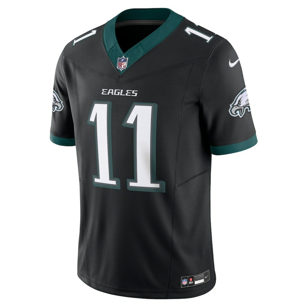 Nike A.J. Brown Philadelphia Eagles Alternate Vapor F.U.S.E. Limited Jersey Black