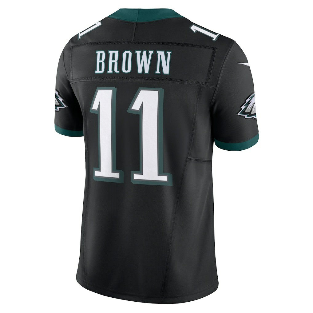 Nike A.J. Brown Philadelphia Eagles Alternate Vapor F.U.S.E. Limited Jersey Black