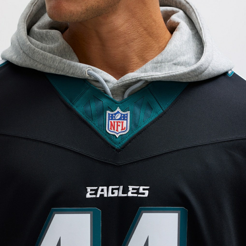 Nike A.J. Brown Philadelphia Eagles Alternate Vapor F.U.S.E. Limited Jersey Black