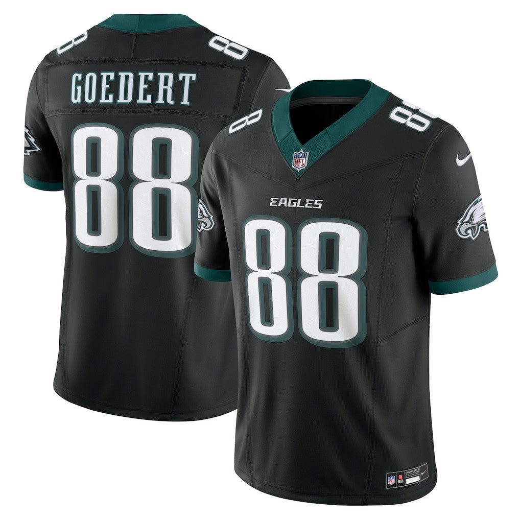 Nike Dallas Goedert Philadelphia Eagles Alternate Vapor F.U.S.E. Limited Jersey Black