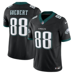 Nike Dallas Goedert Philadelphia Eagles Alternate Vapor F.U.S.E. Limited Jersey Black