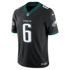 Nike DeVonta Smith Philadelphia Eagles Alternate Vapor F.U.S.E. Limited Jersey Black