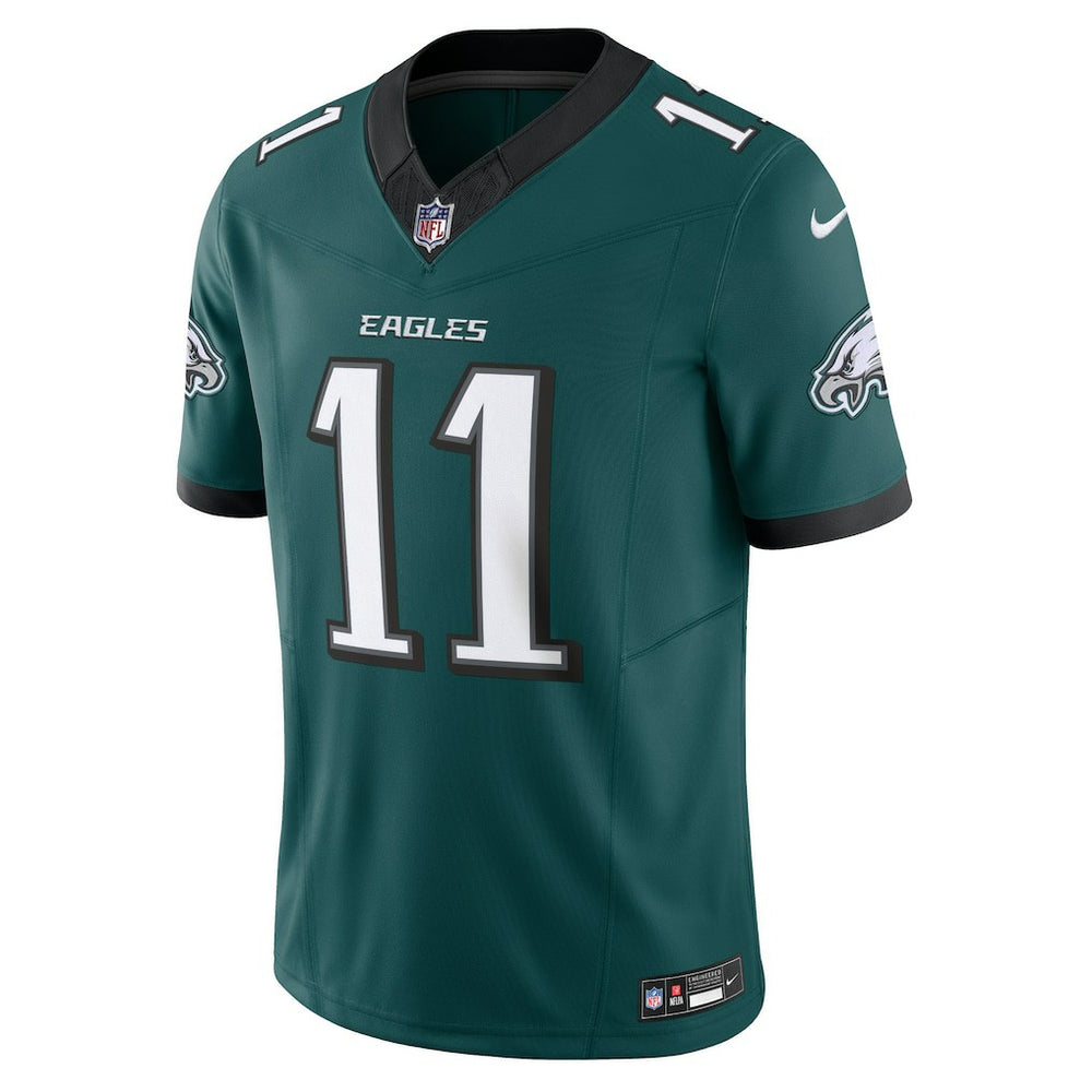 Nike A.J. Brown Philadelphia Eagles Vapor F.U.S.E. Limited Jersey Midnight Green