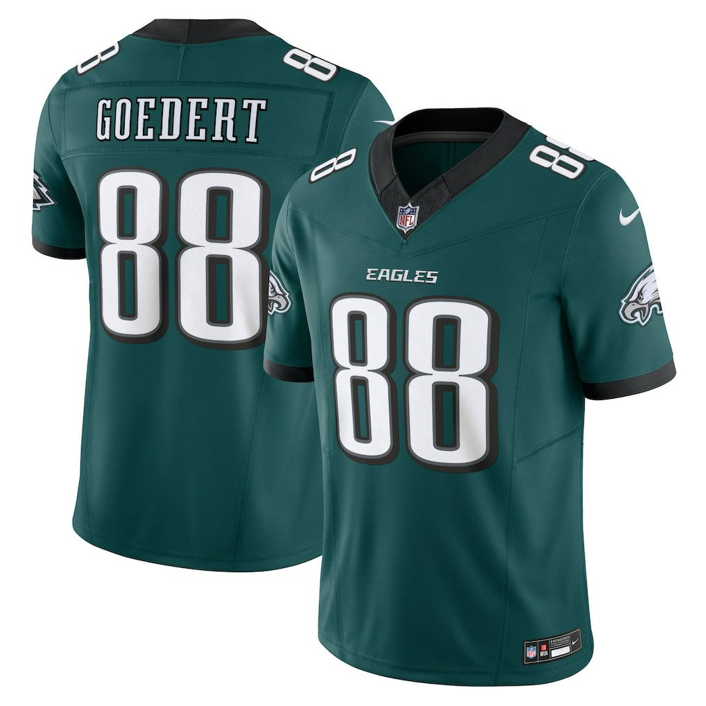 Nike Dallas Goedert Philadelphia Eagles Vapor F.U.S.E. Limited Jersey Midnight Green
