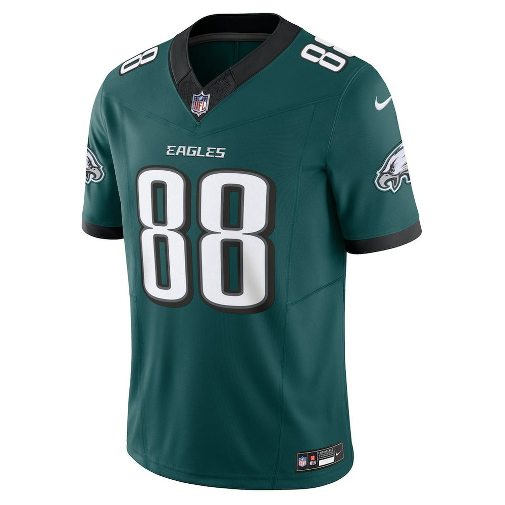 Nike Dallas Goedert Philadelphia Eagles Vapor F.U.S.E. Limited Jersey Midnight Green