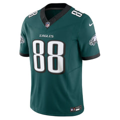 Nike Dallas Goedert Philadelphia Eagles Vapor F.U.S.E. Limited Jersey Midnight Green