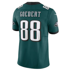 Nike Dallas Goedert Philadelphia Eagles Vapor F.U.S.E. Limited Jersey Midnight Green