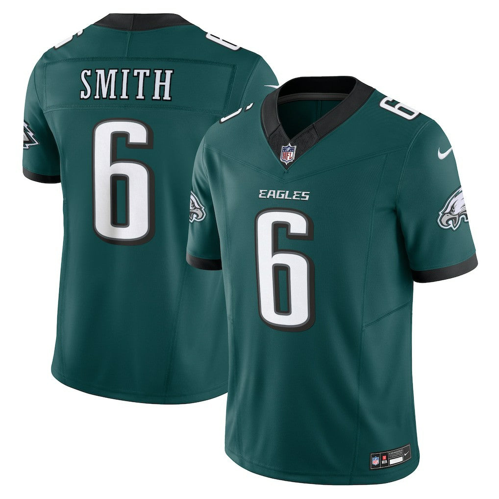 Nike DeVonta Smith Philadelphia Eagles Vapor F.U.S.E. Limited Jersey Midnight Green