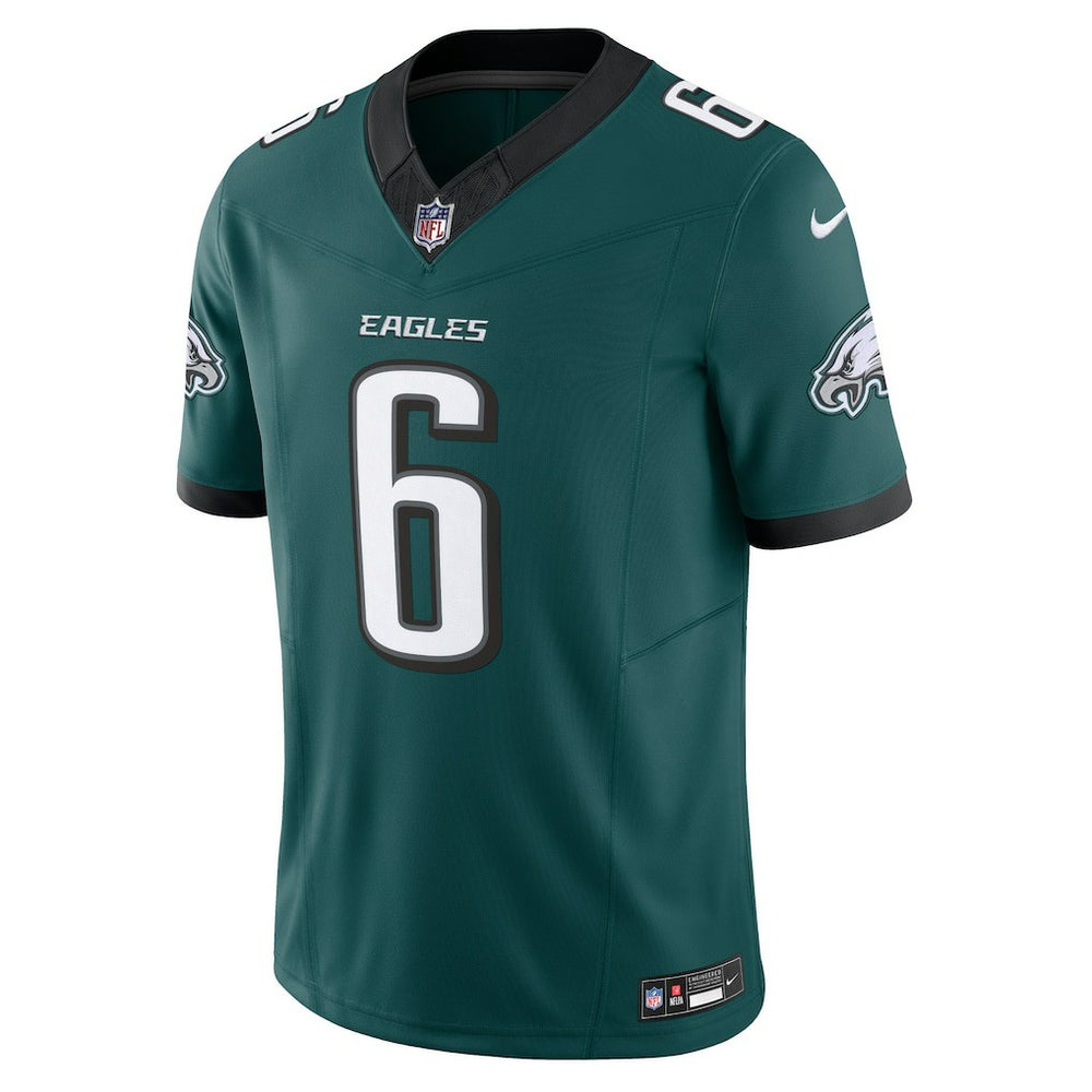 Nike DeVonta Smith Philadelphia Eagles Vapor F.U.S.E. Limited Jersey Midnight Green