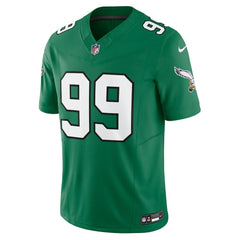 Nike Jerome Brown Philadelphia Eagles Alternate Vapor F.U.S.E. Limited Jersey Kelly Green