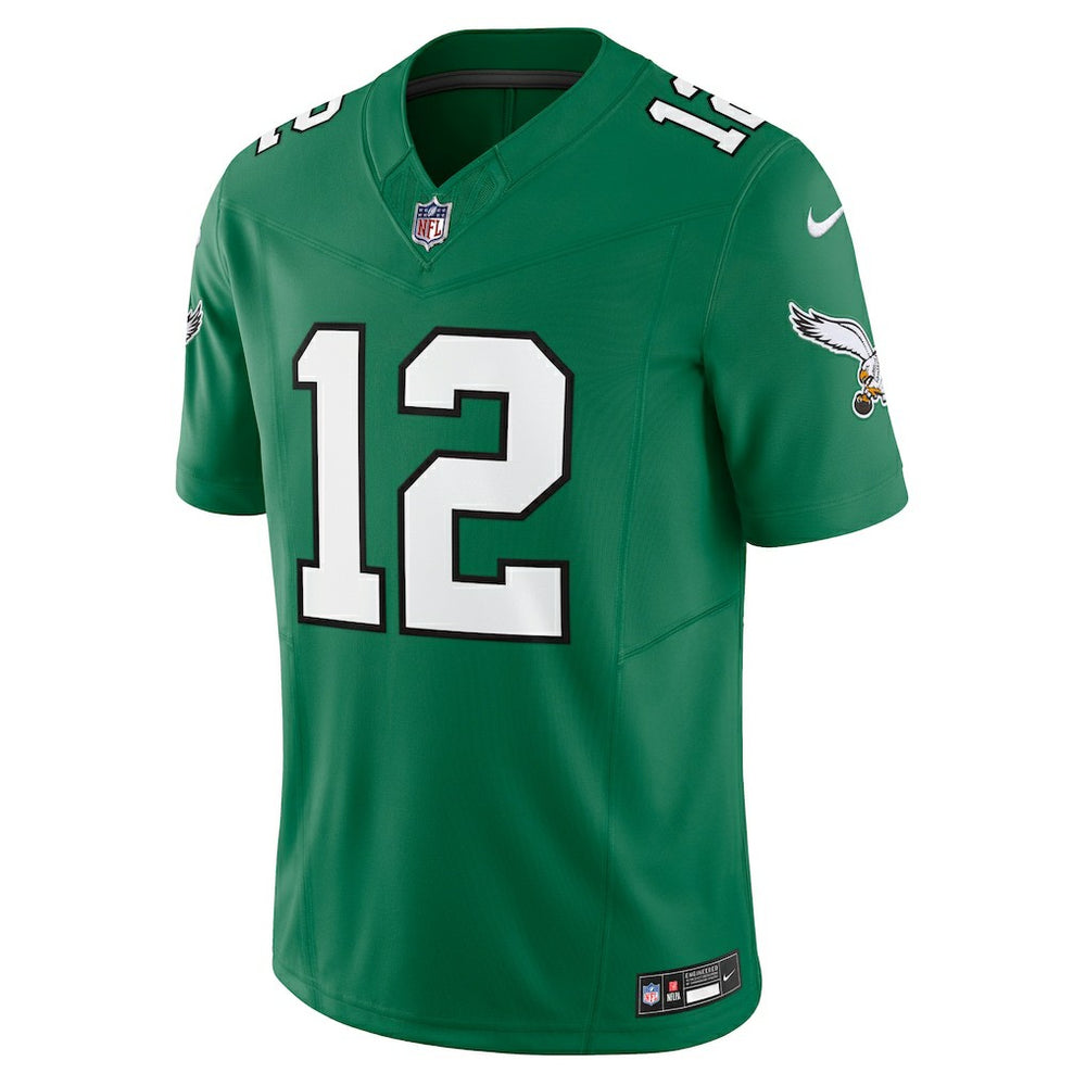Nike Randall Cunningham Philadelphia Eagles Alternate Vapor F.U.S.E. Limited Jersey Kelly Green