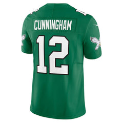 Nike Randall Cunningham Philadelphia Eagles Alternate Vapor F.U.S.E. Limited Jersey Kelly Green