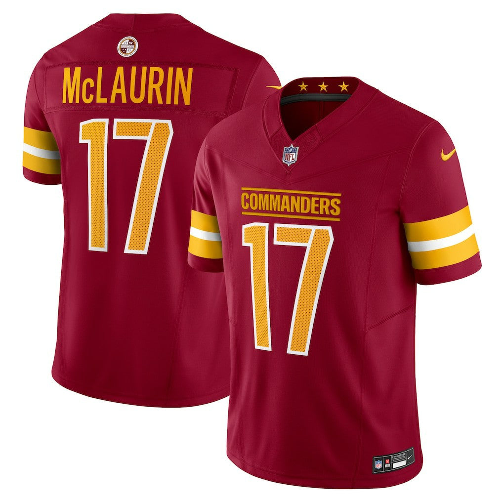 Nike Terry McLaurin Washington Commanders Vapor F.U.S.E. Limited Jersey Burgundy