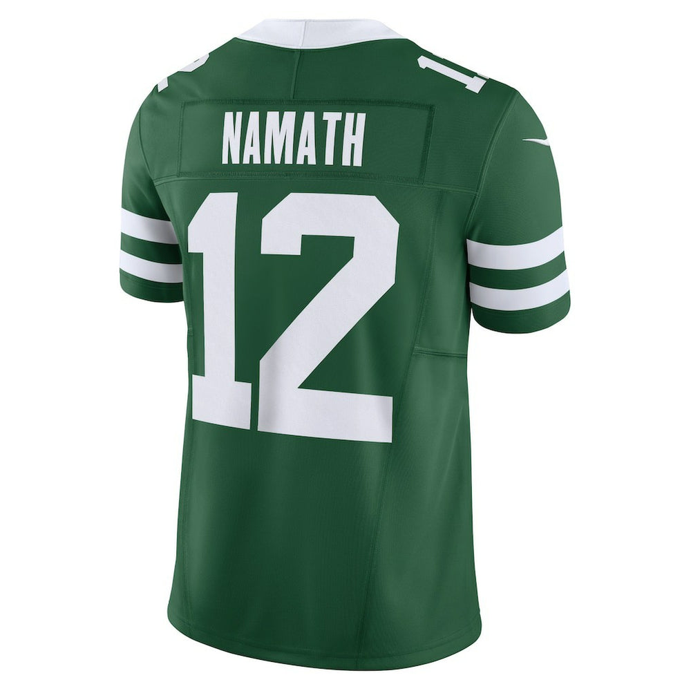 Nike Joe Namath New York Jets Vapor F.U.S.E. Limited Jersey Legacy Green