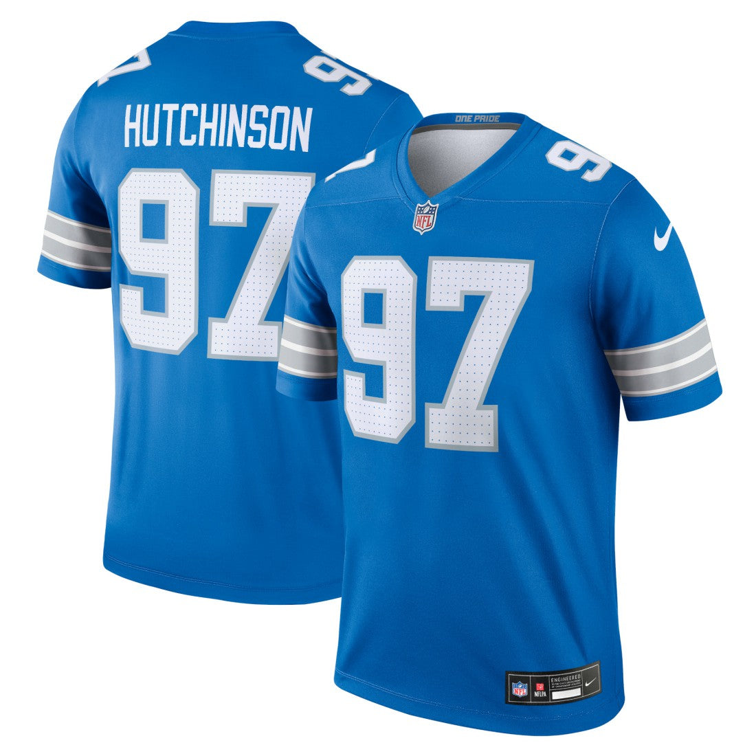 Nike Aidan Hutchinson Detroit Lions Legend Player Performance Top Blue