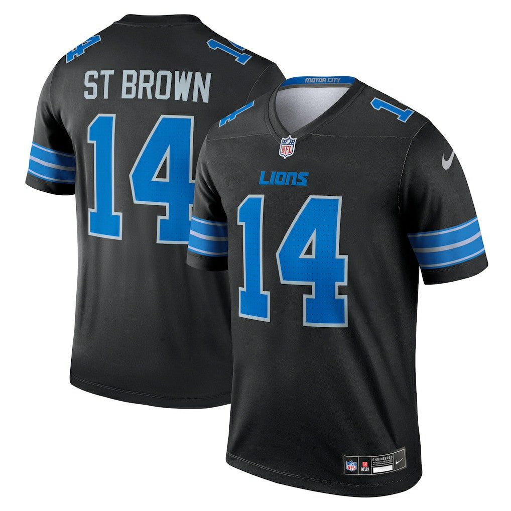 Nike Amon-Ra St. Brown Detroit Lions Legend Player Performance Top Black