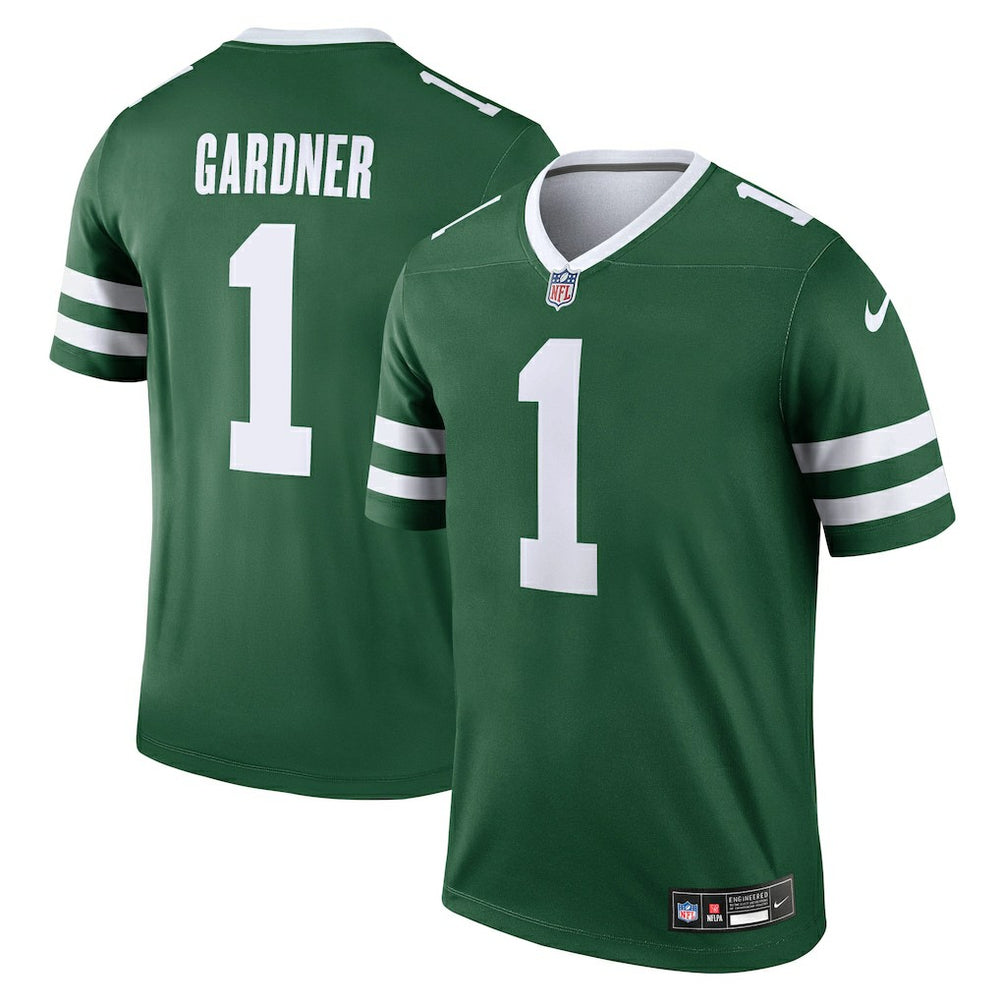 Nike Ahmad Sauce Gardner New York Jets Legend Player Performance Top Green