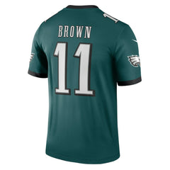 Nike A.J. Brown Philadelphia Eagles Legend Player Performance Top Green