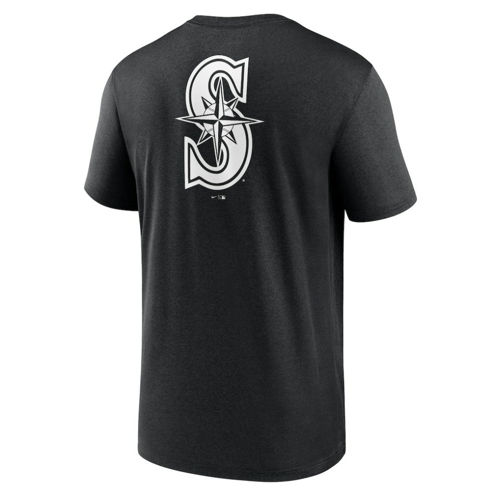 Seattle Mariners Nike Fashion Over Shoulder Logo Legend T-Shirt - Black - Nike Online